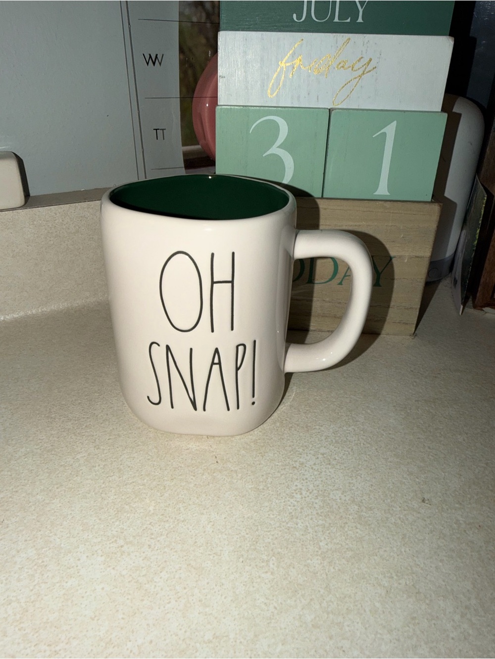 Rae dunn oh snap mug